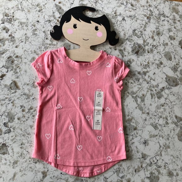 NWT heart tee and dark wash jeans 2T - Picture 5 of 11